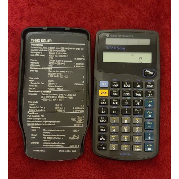 TI Texas Instruments TI-36X Solar - Picture 1 of 3